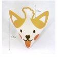thumbnail image 4 of 5pcs Kitchen PP Food Colander Collapsible Drain Filter Reusable Sink Anti-Clog Filter (Dog), 4 of 4