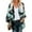 Sky Blue, variant on A Look for Every Event,AXXD Casual Loose Printed Sunscreen Chiffon Kimono Lace Cardigan for Women Clearance Black Size 8