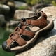 thumbnail image 4 of Zapatos Sandalias de verano de playa transpirables para hombre, suministros para exteriores para senderismo (marrón oscuro 40) DQrwqpou Tenis De Mujer Tenis De Hombre, 4 of 7