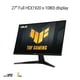 thumbnail image 2 of ASUS Monitor HDR TUF Gaming 27” 1080P (VG279QM1A) - Full HD (1920 x 1080), 280 Hz, 1 Ms, IPS Rápidos, Sincronización de Blur de Movimiento Extremadamente Baja, Freesync Premium, Compatible con G-SYNC,, 2 of 4