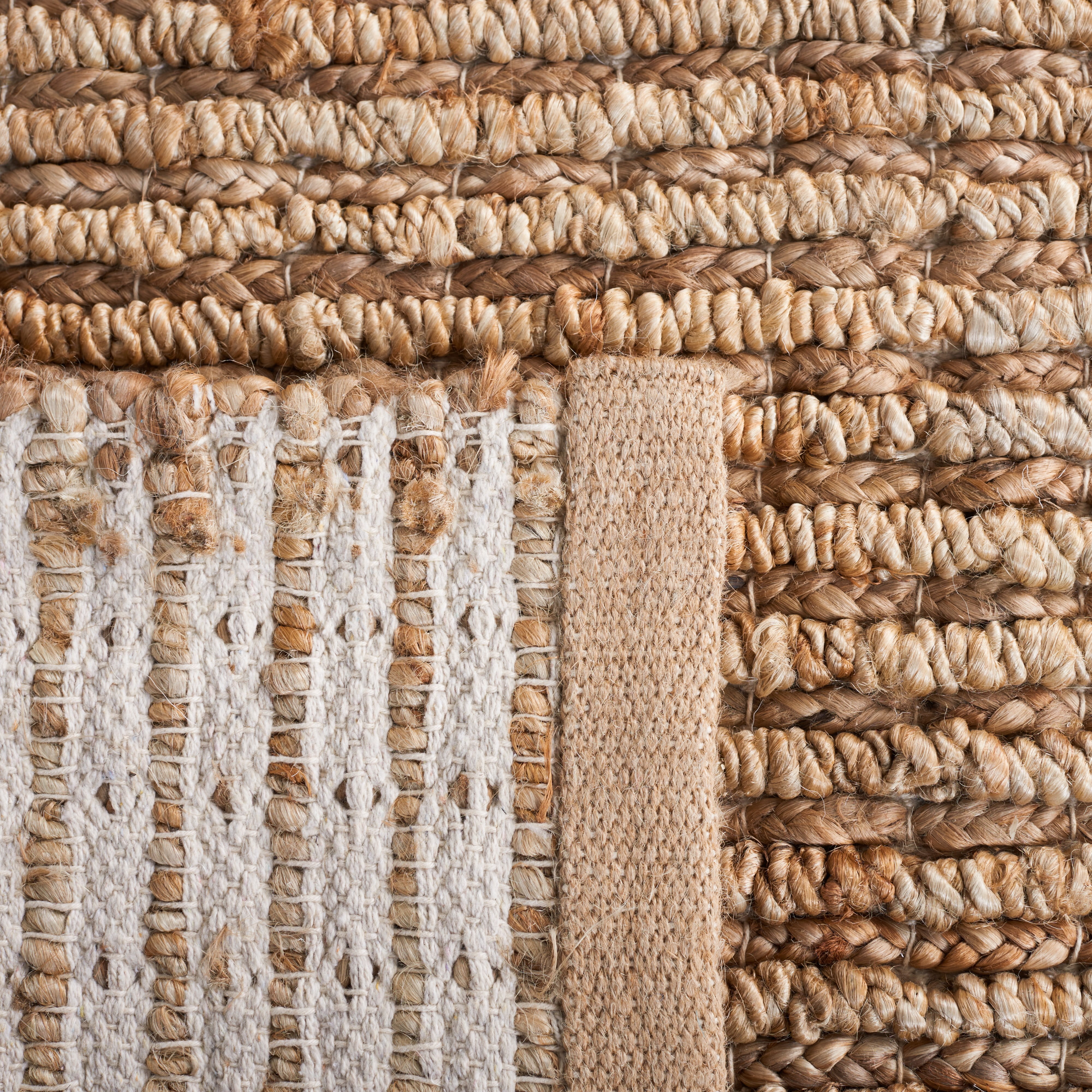 SAFAVIEH Natural Fiber Sheryll Solid Area Rug, Natural, 5' x 8'