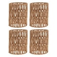 thumbnail image 4 of 4x Abat-Jour Tissé pour Lampe Suspendue Protection d'Ampoule, 4 of 8