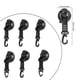 thumbnail image 4 of Yuarrent Paquete de 4 carpas para vehículos, ventosa portátil, hebilla de mosquetón, gancho de seguridad, accesorio de amarre, toldo, carpas Tipo 4, 4 of 6