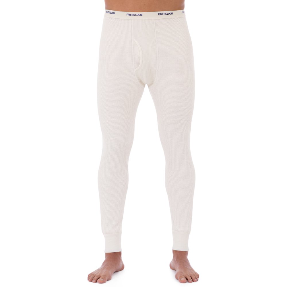 fruit of the loom men's knit waffle jogger lounge pant