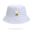 thumbnail image 5 of Sombrero de pescador de algodón para adultos de Snoopy Charlie Brown, sombrero de pescador de moda con dibujos animados para hombre y mujer, sombrero de verano con protección solar, gorra panamá, somb, 5 of 5