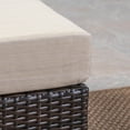 thumbnail image 3 of Christopher Knight Home Santa Rosa Outdoor 8-pc. Wicker Chat Set by  - 8 Piece Set multi-brown + beige cushions, 3 of 5