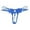 Blue, variant on Women's Crotchless Panties With Pearls Transparent Massage Function No Need To, L, Pink