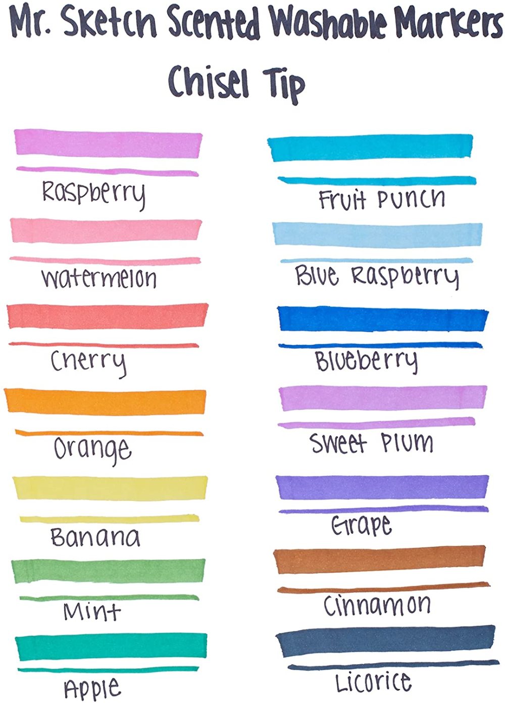 Scented Washable Markers