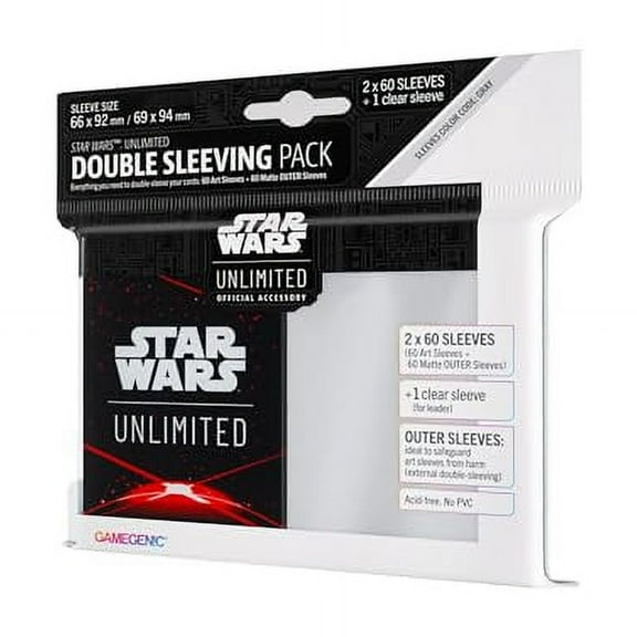 Star Wars: Unlimited Art Sleeves Double Sleeving Pack - Space Red