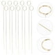 thumbnail image 2 of 60pcs Soporte de tarjeta de cable de hierro Pequeño soporte de tarjeta de clip redonda redonda, 2 of 7