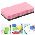 thumbnail image 2 of 1pcs Whiteboard Eraser,Dry Eraser for Classroom and Home,White Board Eraser, Dry Erase Cleaner, Classroom Whiteboard Accessory, Home Office Eraser(Pink), 2 of 7