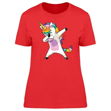 - Unicorn Doing Dab Dance Tee Women's -Image by Shutterstock
