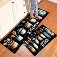 thumbnail image 3 of YIMEIS Kitchenware Christmas Kitchen Mat Rug Set - 1 Pc Perfect for Kitchen Counter, 16''*24'', Functional for Decoration, 3 of 10