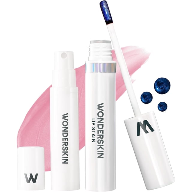TEMOGU-Wonder Blading Kit de Masque et Révélation pour les Lèvres Toute la Journée - Longue Durée, Imperméable, Teinte Rose pour les Lèvres, Maquillage Naturel Résistant au Transfert (Beau)
