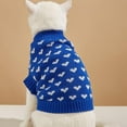 thumbnail image 5 of Valentine's Day Dog Cat Sweater Dog Cat Valentines Day Clothes For Cat Dog Valentines Outfit Knitted Dog Cat Sweaters For Small Medium Large Dogs Pet Red S, 5 of 7