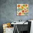thumbnail image 4 of Epic Graffiti 'Playful Floral Trio III' by Silvia Vassileva, Canvas Wall Art, 18"x18", 4 of 8