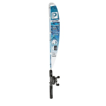 ProFISHiency Real Tree Blue Wave Dock Fiberglass Spincast Combo