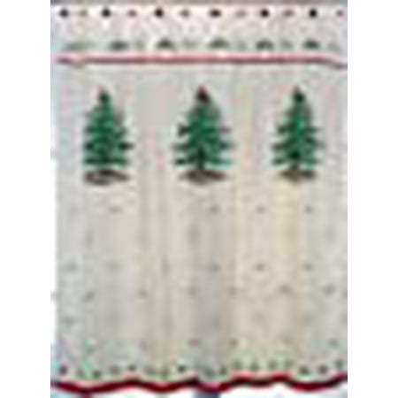 Avanti Linens Spode Tree Red Shower Curtain