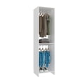 thumbnail image 5 of Eco Closet 2-Rod Wardrobe Organizer, Double Hanging Sections with Open Shelf, Space-Saving, 5 of 5