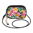 thumbnail image 2 of FORMRS Mini Crossbody Bag for Women Adjustable Rope Shoulder Casual Phone Purse, Pink Floral Blooms, 2 of 7