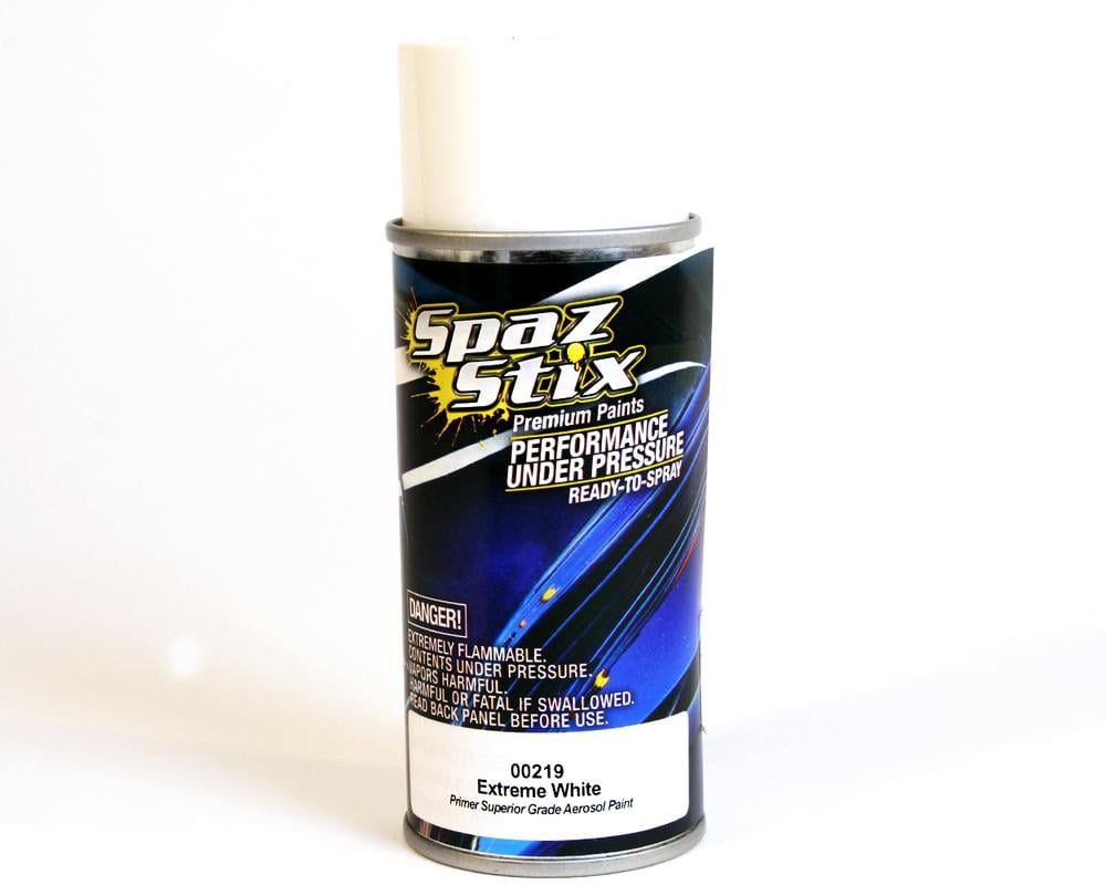 Spaz Stix Szx00219 Extreme White/ Primer Superior Grade Aerosol Paint 3