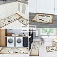 thumbnail image 4 of Fat Chef Kitchen Rugs Sets of 2, Vintage Farmhouse Home Kitchen Rugs and Mats, Washable Non Skid Absorbent Microfiber Kitchen Floor Decor Mat 17"x 47"+17"x 30", 4 of 6