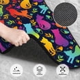 thumbnail image 3 of Balery Colorful Cats Juego de 4 Alfombrillas para Auto, Revestimientos de Caucho Resistente, Diseño Antideslizante, 3 of 7