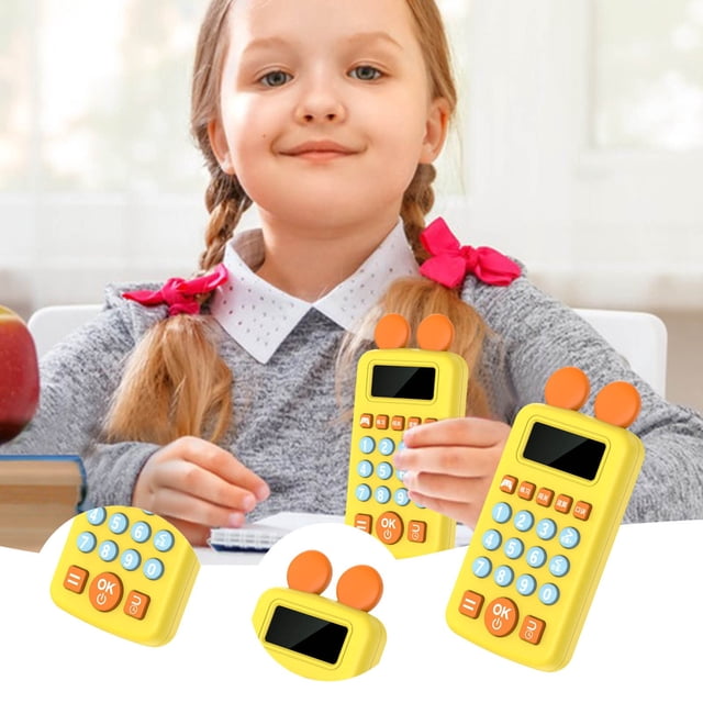 SIfdSeng Newborn Toys Girl Math for Kids Girls Toys Age 6 8 10 Year Old Talking Math Educational Machine 13 Modes Addition and Subtraction Preschool Learning Activities Gifts for Girl 5 12