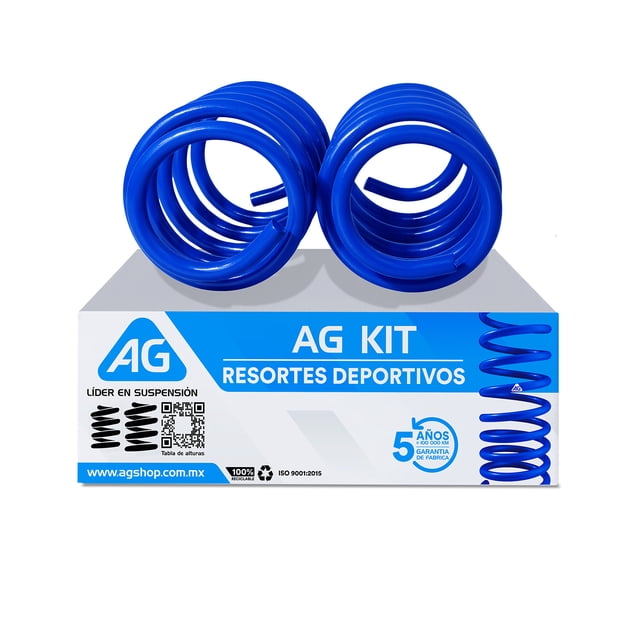 Resortes AG Kit para Auto Delanteros para Volkswagen Beetle 2010 a 2019 2 Piezas Nuevos