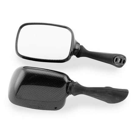 BikeMaster Replacement Mirror Carbon Fiber "LOOK" Right Mirror FS-141-1 RH