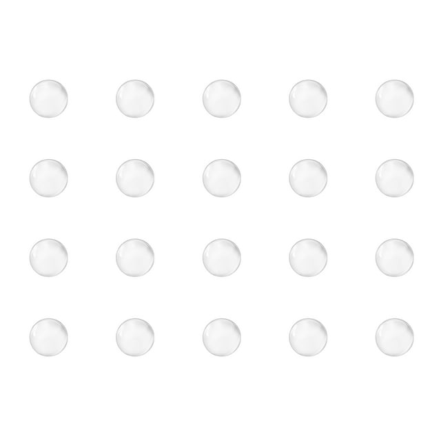 Unique Bargains 2.5mm Solid Round Clear Glass Ball Boiling Stones Soda Lime Glass Beads 1000 Pack