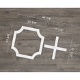 thumbnail image 2 of Large Bradley Decorative Fretwork Wall Panels in Architectural Grade PVC, 2 of 11