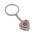 thumbnail image 3 of Naierhg Durable Zinc Alloy Men Car Key Ring Rotary Engine Charm Pendant Key Chain Gift, 3 of 7