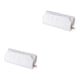 thumbnail image 4 of Bolsas de maquillaje Sonducket Joyero multifunción Rollo Bolso plegable PU Blanco 14.5*6.2 cm 2piezas, 4 of 6