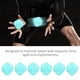 thumbnail image 4 of Bola de entrenamiento de respuesta hexagonal de silicona bola de fascia con sensación de piel para entrenamiento de entretenimiento divertido ANGGREK Otros, 4 of 8