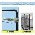 thumbnail image 5 of Ztysn 40 Unit Picture Drying Rack with Lockable Wheels,Easy to Move and Space Saving,Perfect for Classrooms & Studios,Metal/Black, 5 of 8