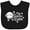 AB-Black, variant on Inktastic I'm Snow Cute with Snowman and Snowflakes Christmas Boys or Girls Baby Bib