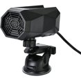 thumbnail image 1 of 12v Portable Car Heater, Black Defroster, With Two Cooling Fan Modes, 150w Cigarette Lighter, 360 Degree Adjustable, 1 of 1