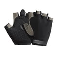 thumbnail image 1 of Guantes de fitness para deportes al aire libre, ciclismo, guantes de medio dedo para hombres y mujeres, protector solar, transpirables, antideslizantes, 1 of 4