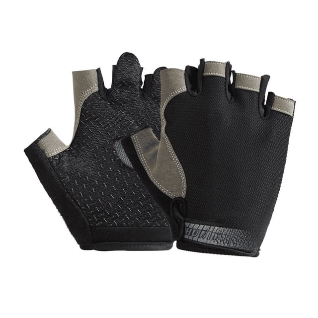 Guantes de fitness para deportes al aire libre, ciclismo, guantes de medio dedo para hombres y mujeres, protector solar, transpirables, antideslizantes