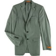 thumbnail image 2 of Tallia Mens Slim-Fit Two Button Blazer Jacket, Grey, 38 Long, 2 of 2