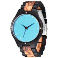 thumbnail image 1 of Reloj de Pulsera Masculino Dentily 46 mm de Madera con Movimiento de Cuarzo Analógico, 1 of 6