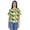 Green, variant on Moomaya Printed Tie Dye Tops For Women Casual Half Sleeve Round Neck T-shirts