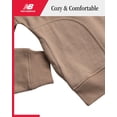 thumbnail image 3 of Sudadera New Balance Mindful para niñas, color gris, talla 10-12 (7-12 años), 3 of 7