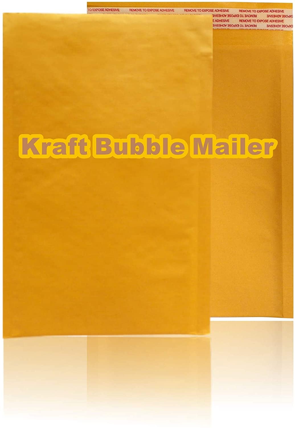 Yens 100pcs#2 Kraft Bubble Padded Envelopes Mailers 8.5 X 12 (Inner 8.5X11)
