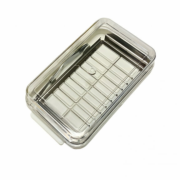 ACDANC 2026 New Butter Cutter Easy Clean Butter Slicer Cutter Box Stainless Steel Wire Design Food Grade Transparent Container Kitchen Accessories