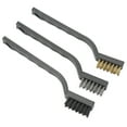 thumbnail image 4 of 3PCS Mini Wire Brush with Plastic Handle for Cleaning Tree Trunk Burr Bonsai Brush Garden Cleaning Tool, 4 of 7