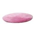 thumbnail image 2 of Ludlz Deluxe Soft Acrylic Fiber Round Mat Fuzzy Fur Rugs Faux Sheepskin Shaggy Area Rugs Fluffy Modern Kids Carpet for Living Room Bedroom Sofa Bedside Decor Dressing Table Rug, 2 of 7