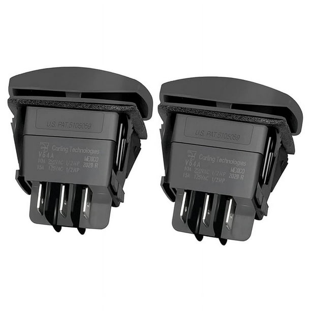 Interruptor de /Retroceso de 2 Piezas para Club Car y Precedent 48V Accesorios para Carritos de Golf EléCtricos, 101856001 101856002