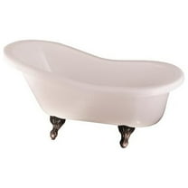 BarclayEstelle Acrylic Slipper Tub WH
